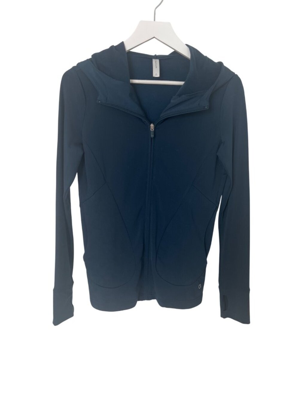 Gap Body Fit Deep Blue Zip Hoodie Soft Stretchy